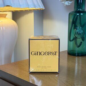 New Sealed Henri Bendel Gingeroot Scented Candle 10 oz